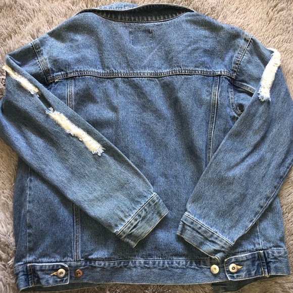 Oversized jean jacket - Picture 2 of 2